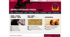 Desktop Screenshot of oaang.org
